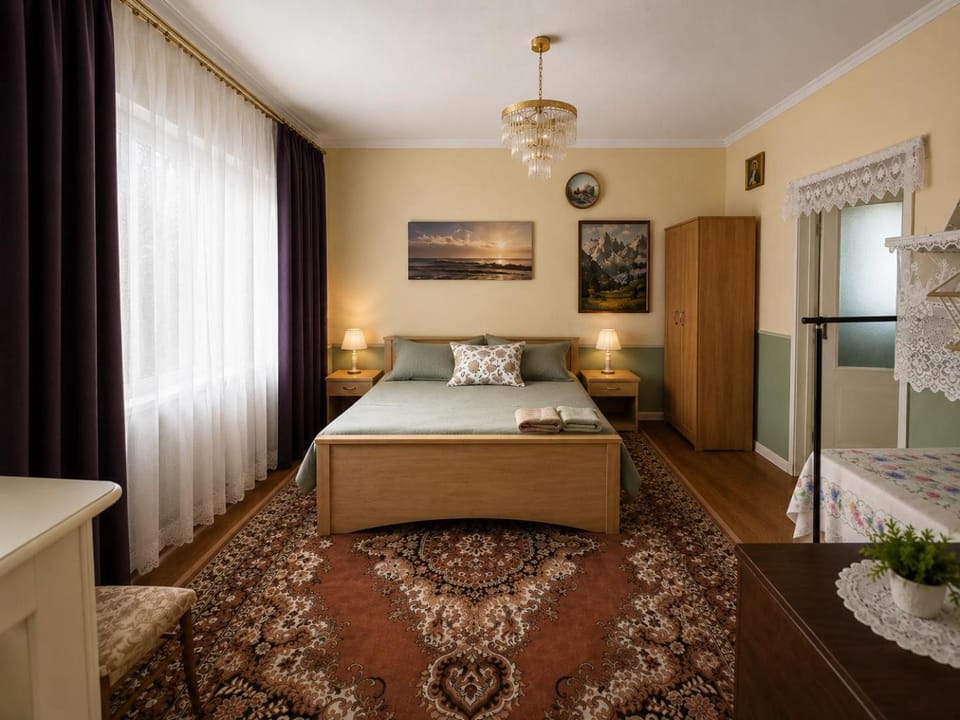 Nad stawem dom House in Poland