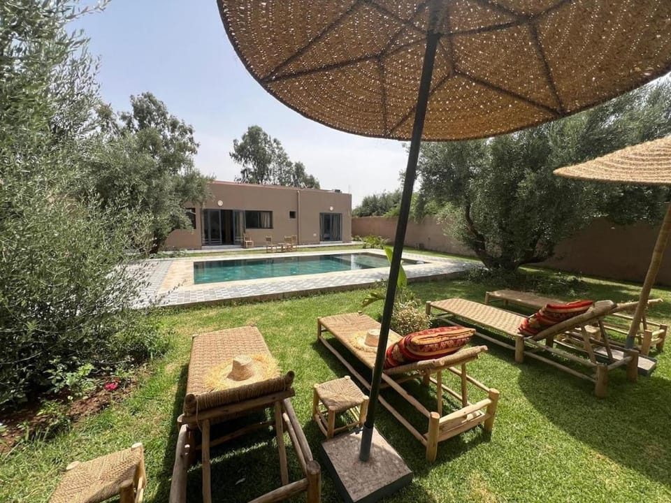 Villa JADE with private pool only family Villa in Marrakesh-Safi