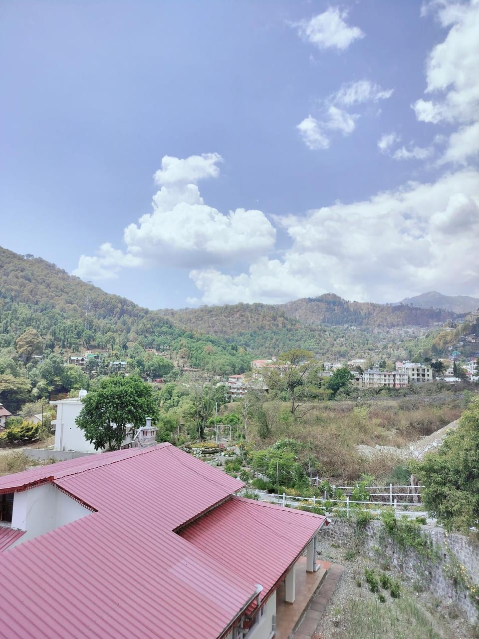 Day, Natural landscape, Balcony/Terrace, Mountain view