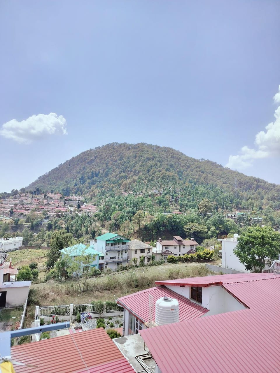 Day, Natural landscape, Bird's eye view, City view, Mountain view