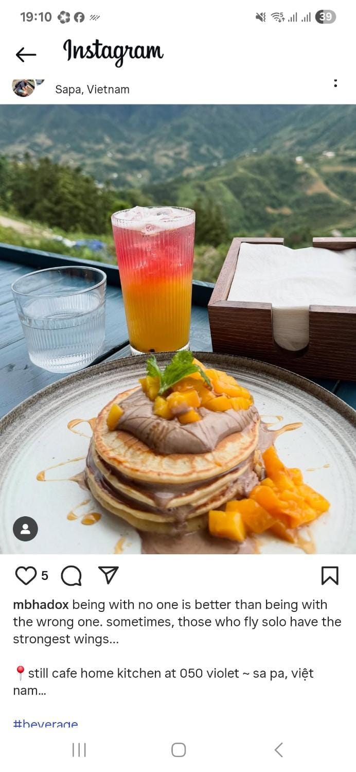 Food and drinks