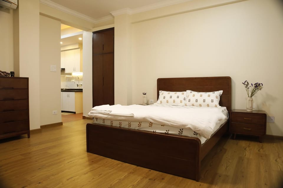 Bedroom, air conditioner