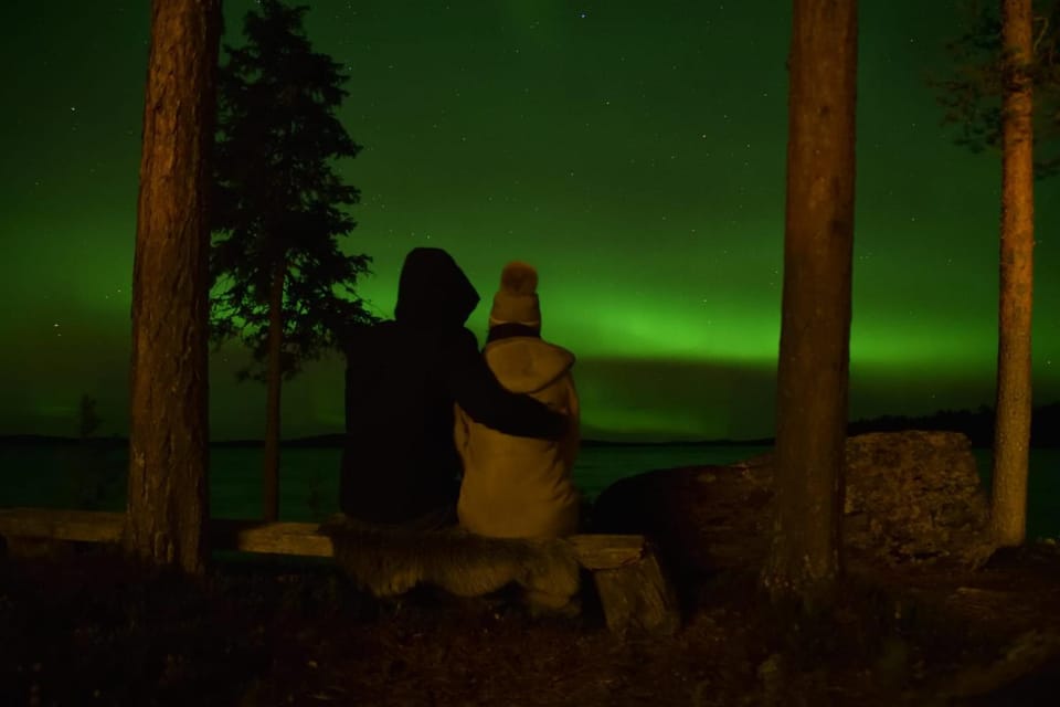 Blue Moment at the Arctic Circle- Forest, beach, activities Chalet in Lapland