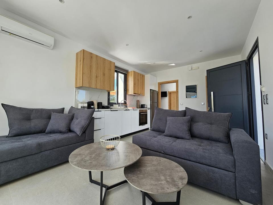 Kitchen or kitchenette, Living room