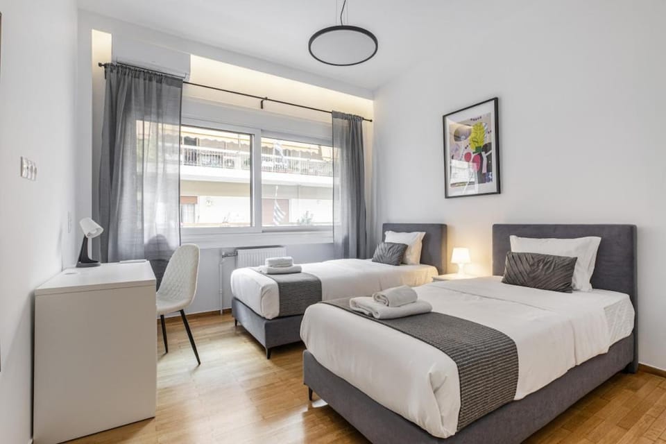 Bed, Photo of the whole room, Business facilities, Bedroom, air conditioner