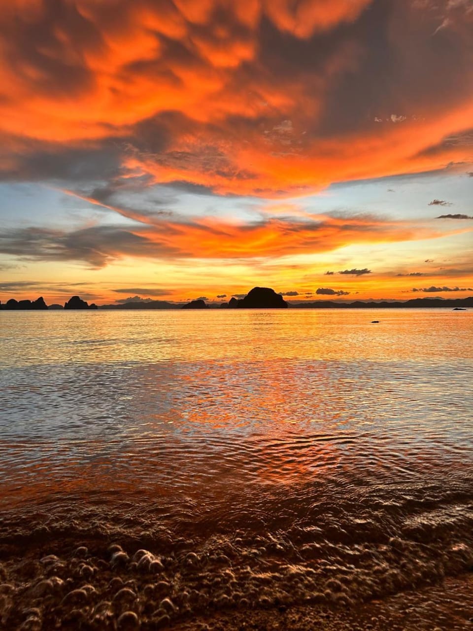 Nearby landmark, Natural landscape, Sea view, Sunset