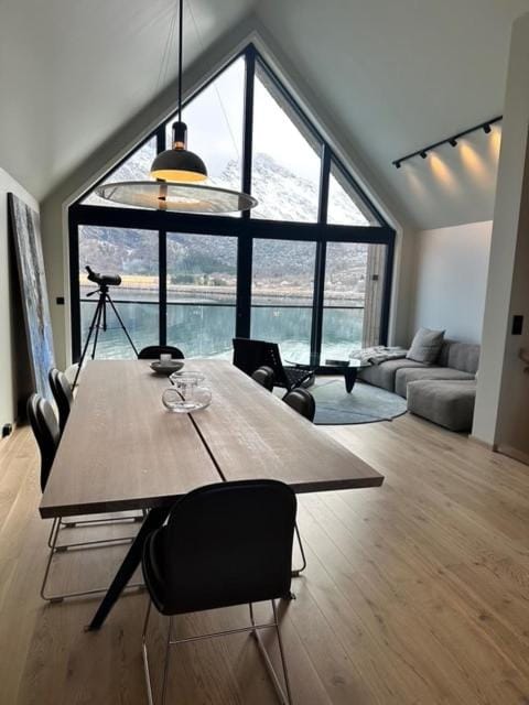 New sea house in Steigen House in Lofoten