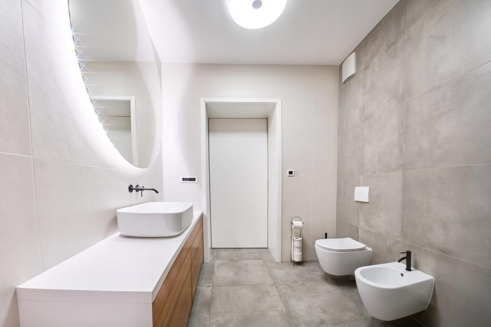 Toilet, bidet, hair dryier