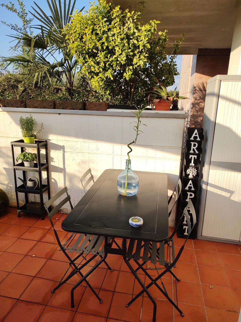 Property building, Garden