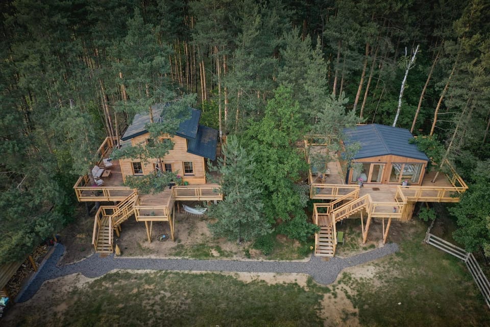 ForRest House Domki na drzewie niedaleko Suntago House in Masovian Voivodeship