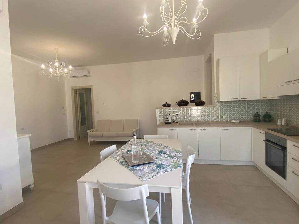 Kitchen or kitchenette, Dining area, oven, stove