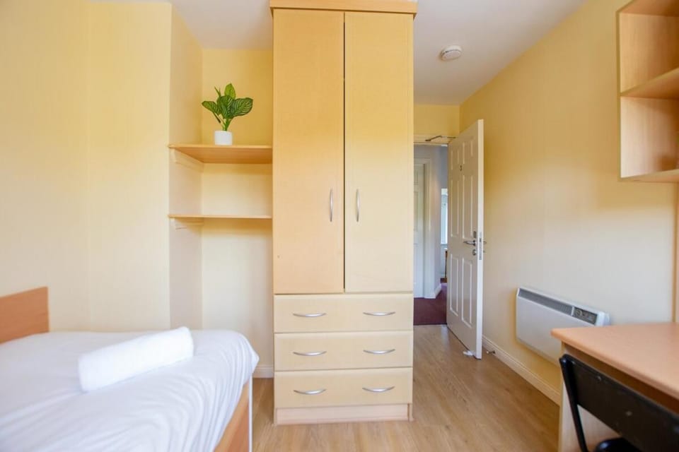 Bed, Photo of the whole room, Bedroom, wardrobe