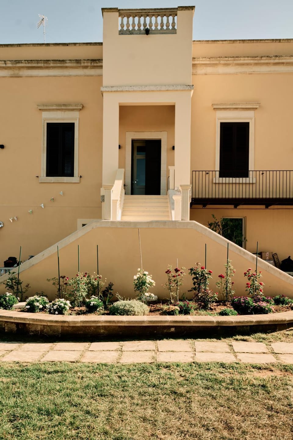 Property building, Garden view