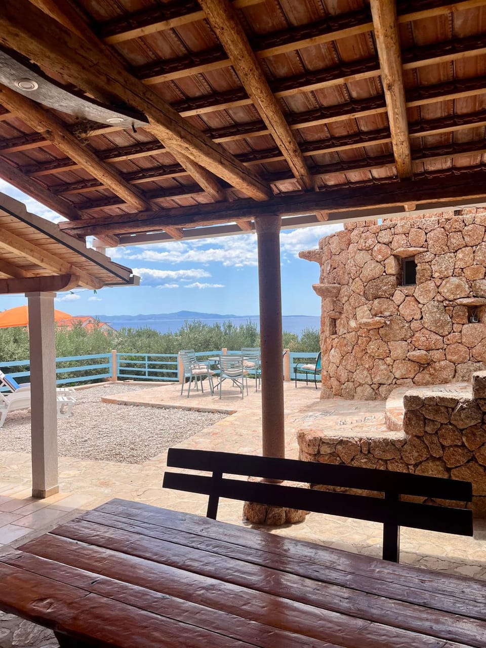 Patio, Day, Natural landscape, View (from property/room), Balcony/Terrace, Seating area, Sea view