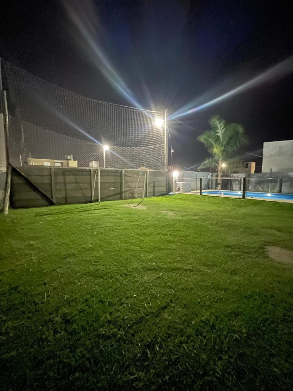 Night, Pool view, Sports