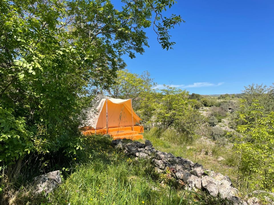 Ananda Glamping natural escape Luxury tent in Sicily