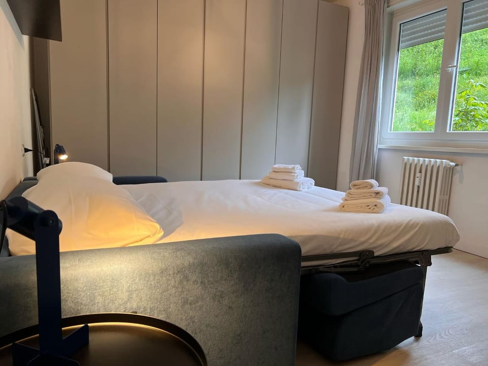 Bed, Living room, Photo of the whole room, Bedroom