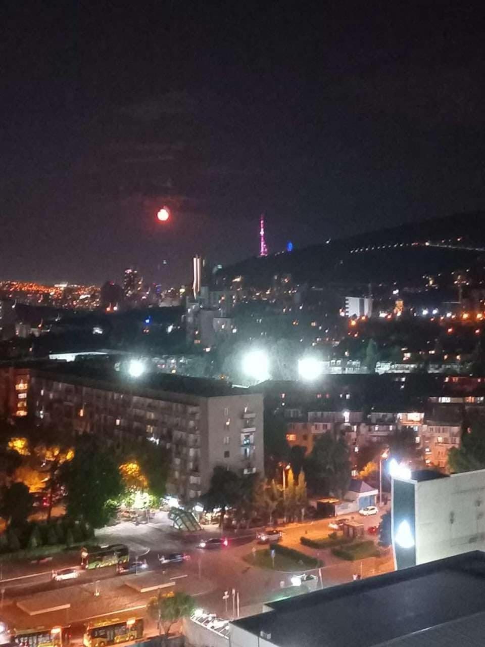 apartment in Tetris building Piramida, 150m from the State subway Apartment in Tbilisi, Georgia
