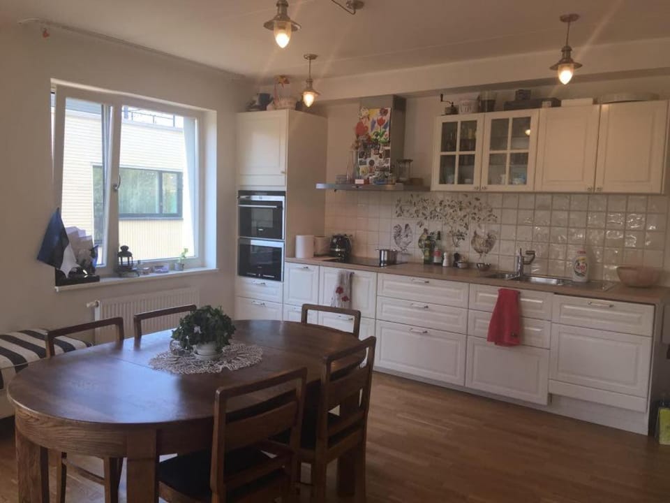 Kitchen or kitchenette, Dining area, dishwasher, oven