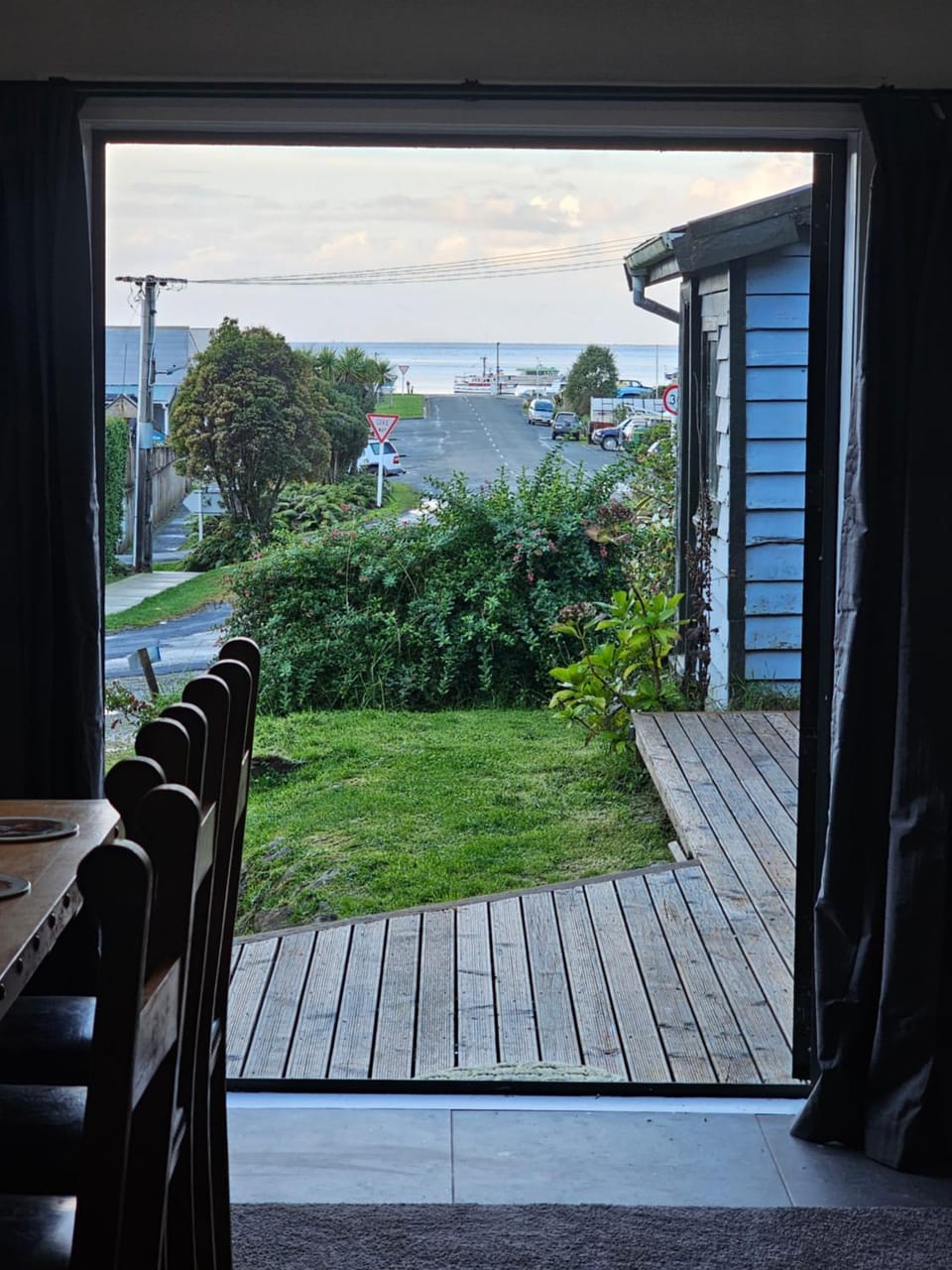 Dining area, Sea view