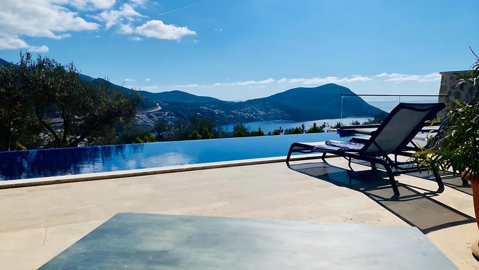 Day, Sea view, Swimming pool, sunbed