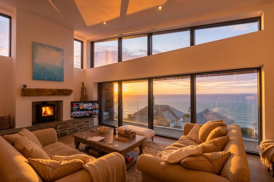 TV and multimedia, Living room, Sea view