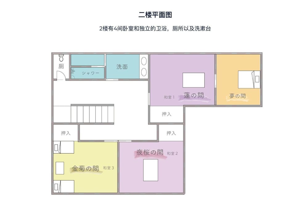 潮宿enjoykeys A private rental space with a Japanese garden House in Osaka Prefecture