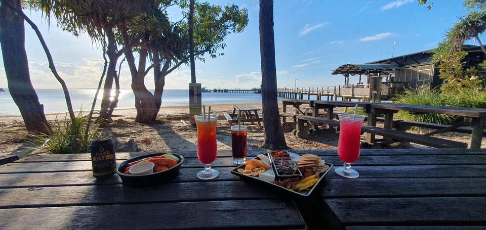 Food and drinks, Beach
