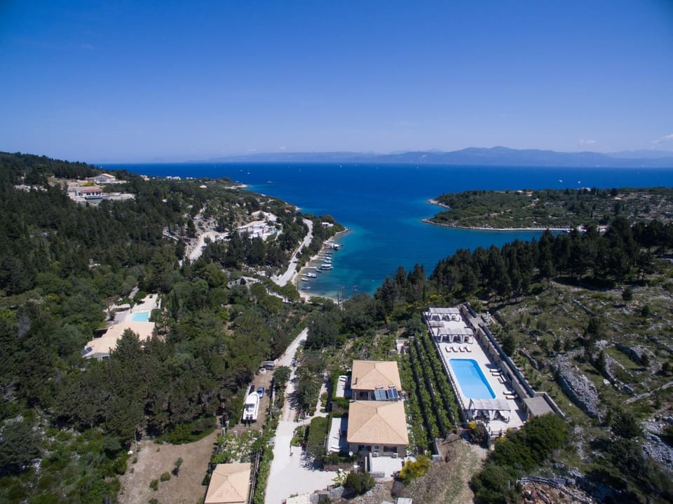 Bird's eye view, Pool view