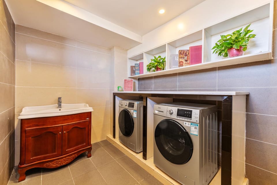 laundry, washing machine