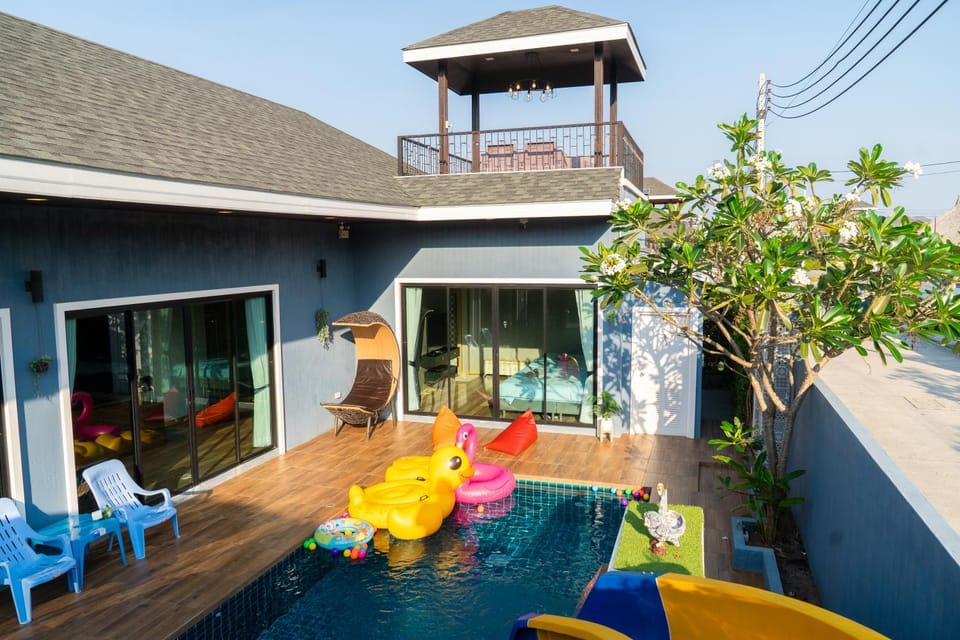 บ้านพักพูลวิลล่าสวย BanInlove-My&dear ชะอำ Villa in Thailand