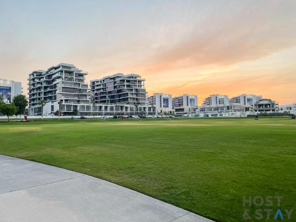 Property building, Sunset