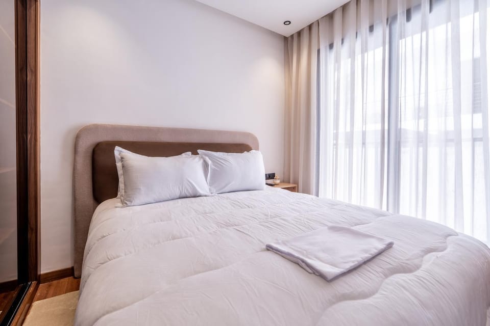 Bed, Photo of the whole room, Bedroom, heating, internet, storage, towels, air conditioner