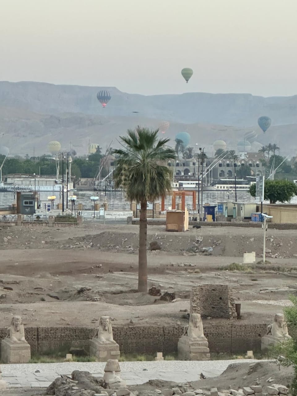 Temple & Nile view Apartment in Luxor