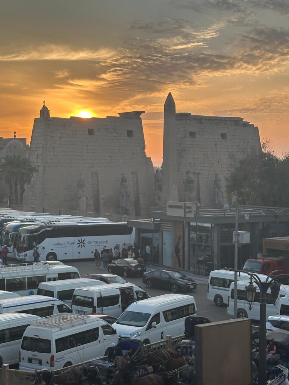 Temple & Nile view Apartment in Luxor