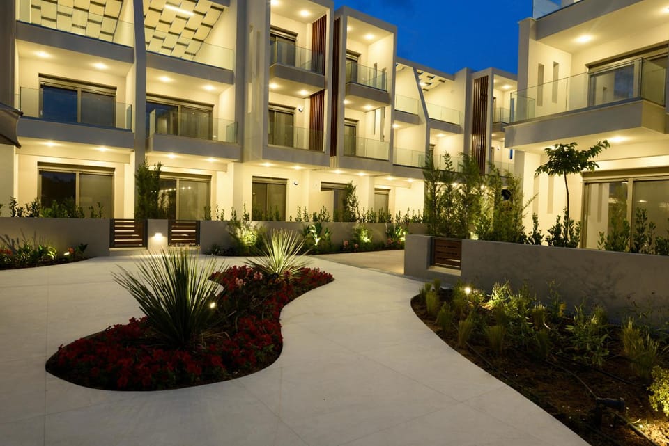 Property building, Night