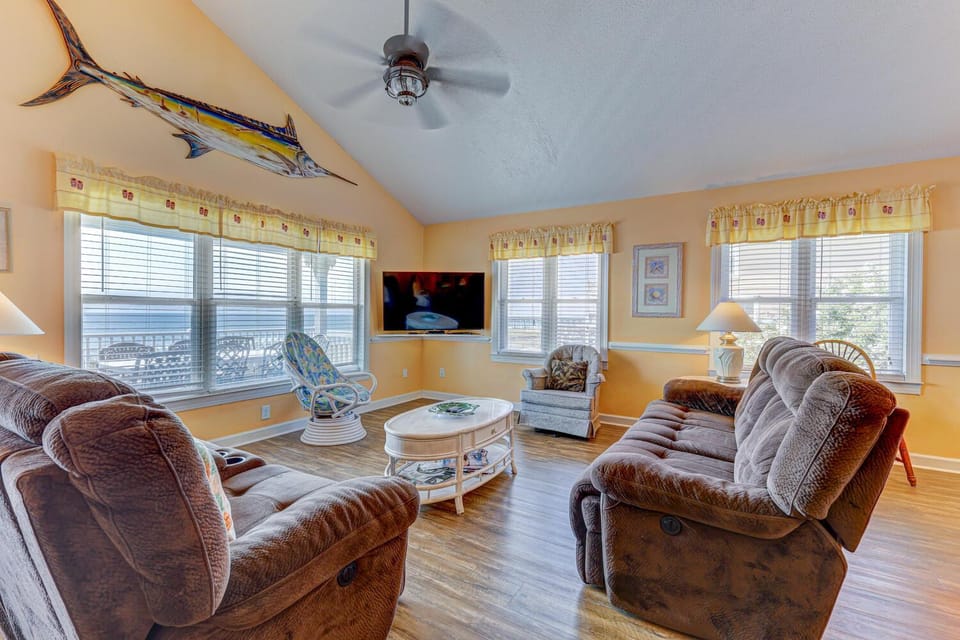 By The Kure Beach Pier by Carolina Beach Realty House in Kure Beach