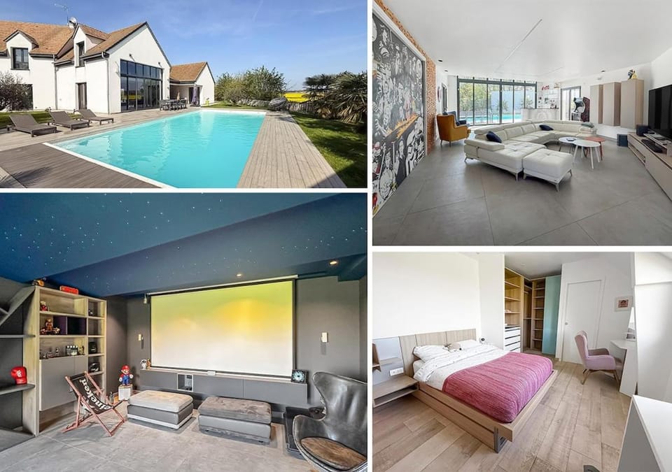 Villa haut de gamme avec Piscine, Bar et Cinéma Villa in Île-de-France