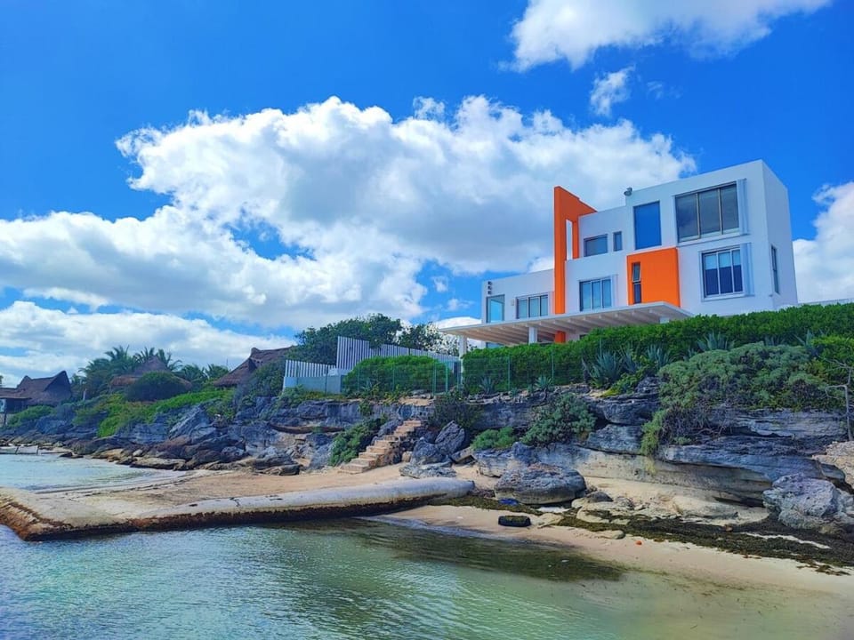 Natural landscape, Bird's eye view, Sea view