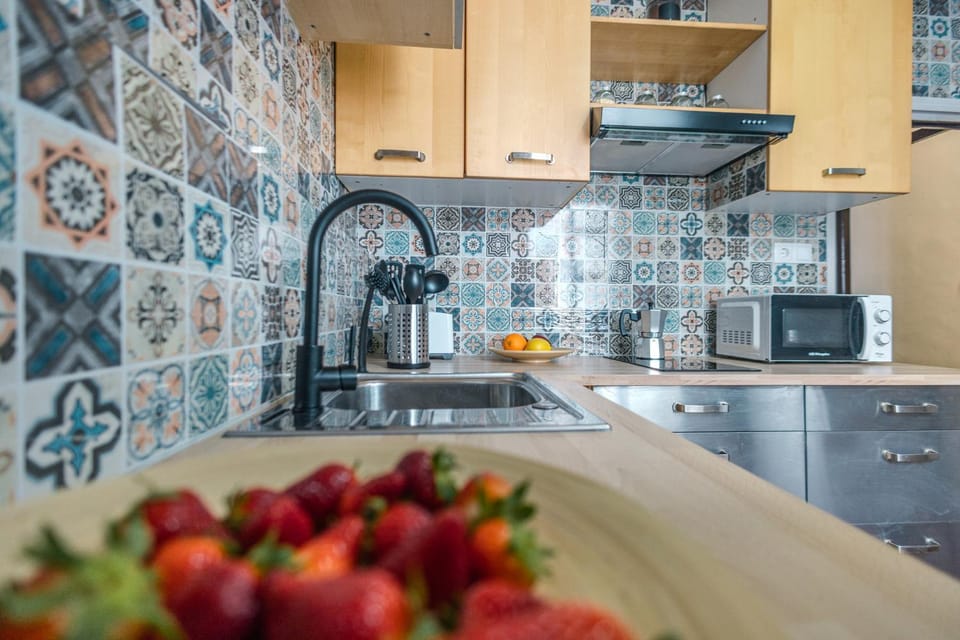 Kitchen or kitchenette, toaster