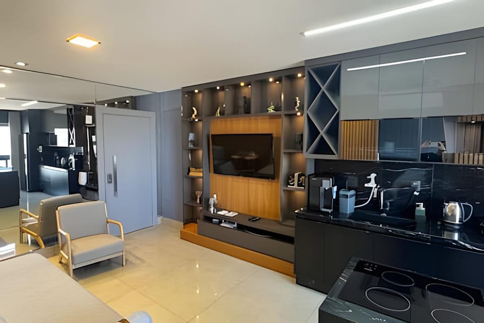 High Luxury Geta on the 18th Floor Vertigo Studios Apartment in Campo Grande