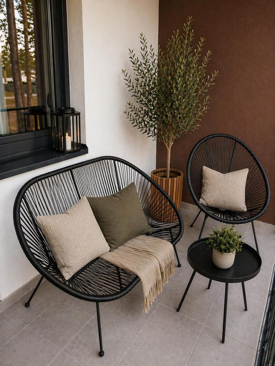 Balcony/Terrace, Garden view