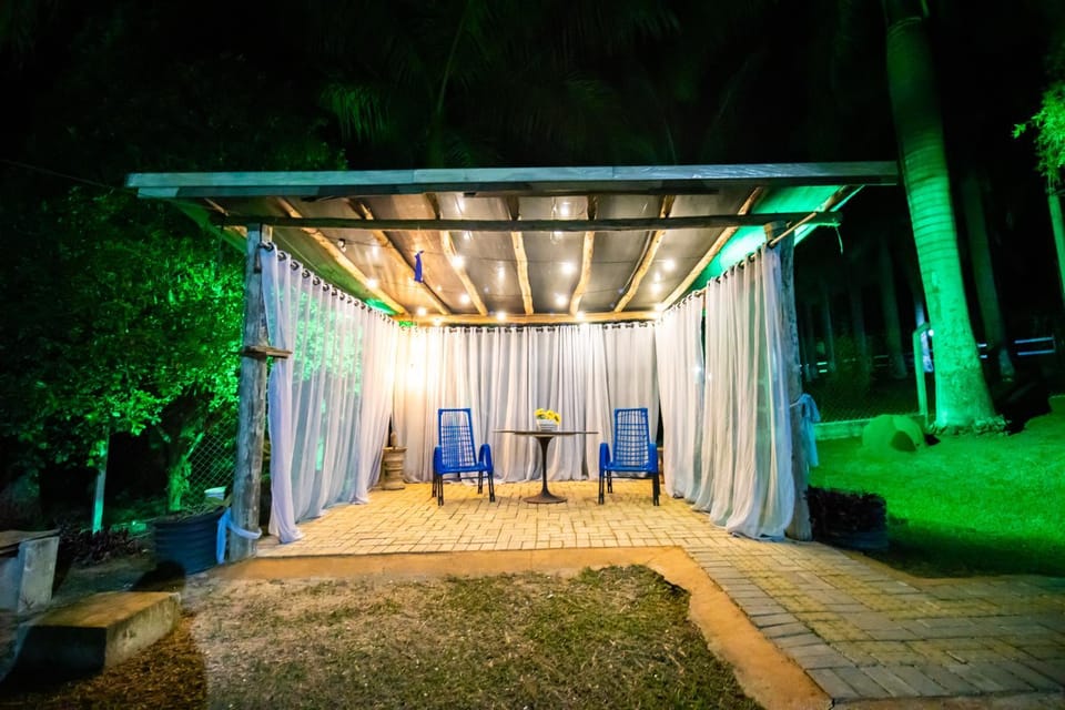 Night, Garden, Balcony/Terrace, Garden view