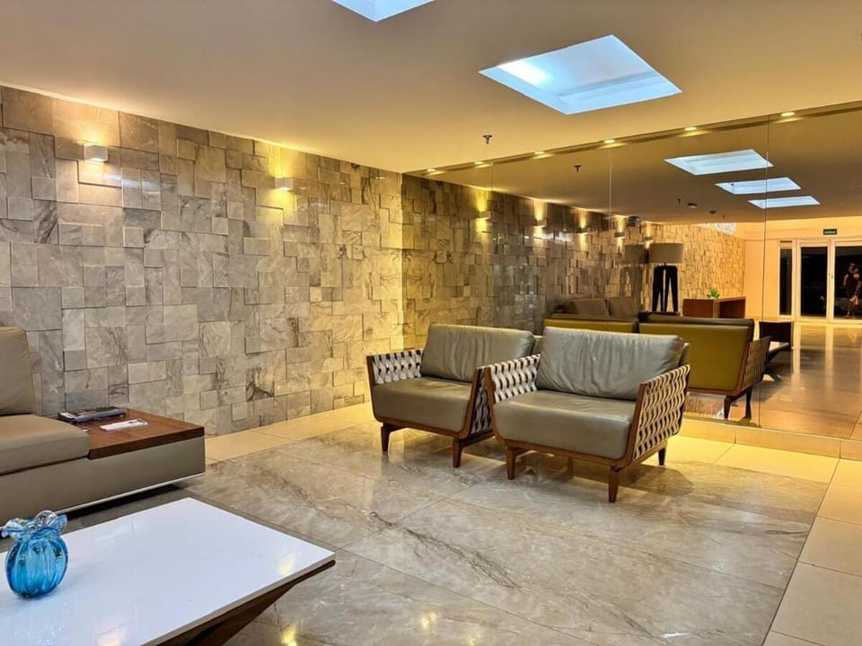 Apartamento moderno com vista incrível para o Estádio Serra Dourada e ao lado do Shopping Flamboyant Apartment in Goiania