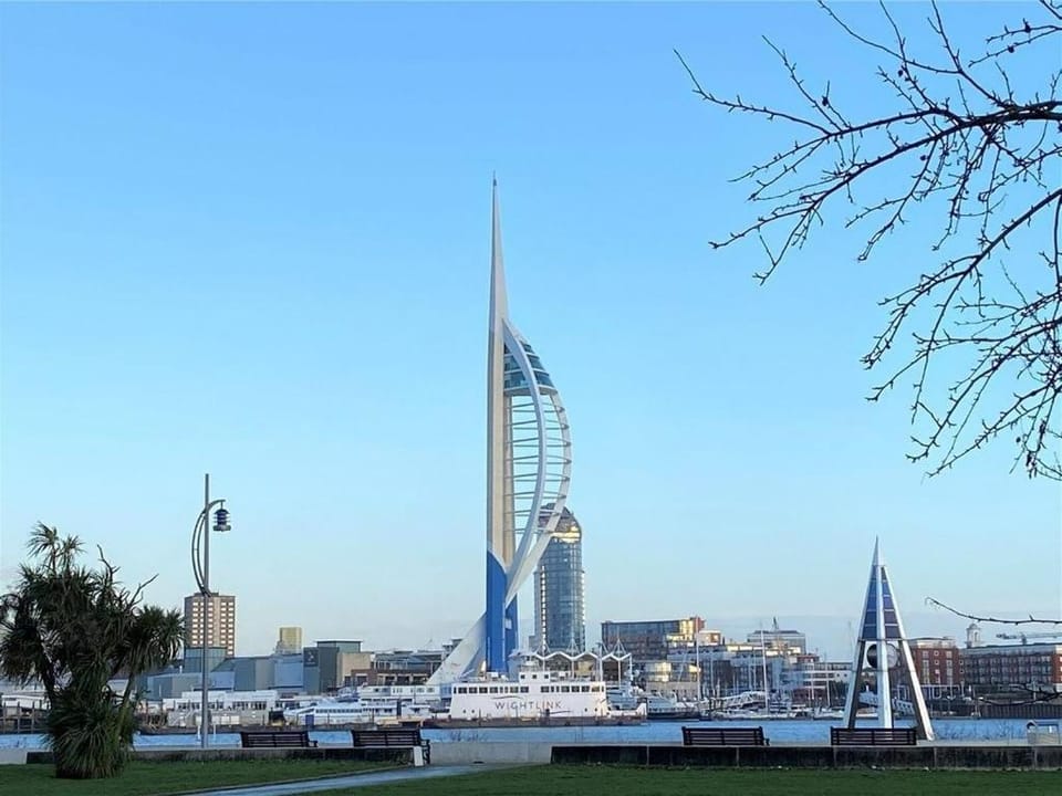 Nearby landmark, Day, City view