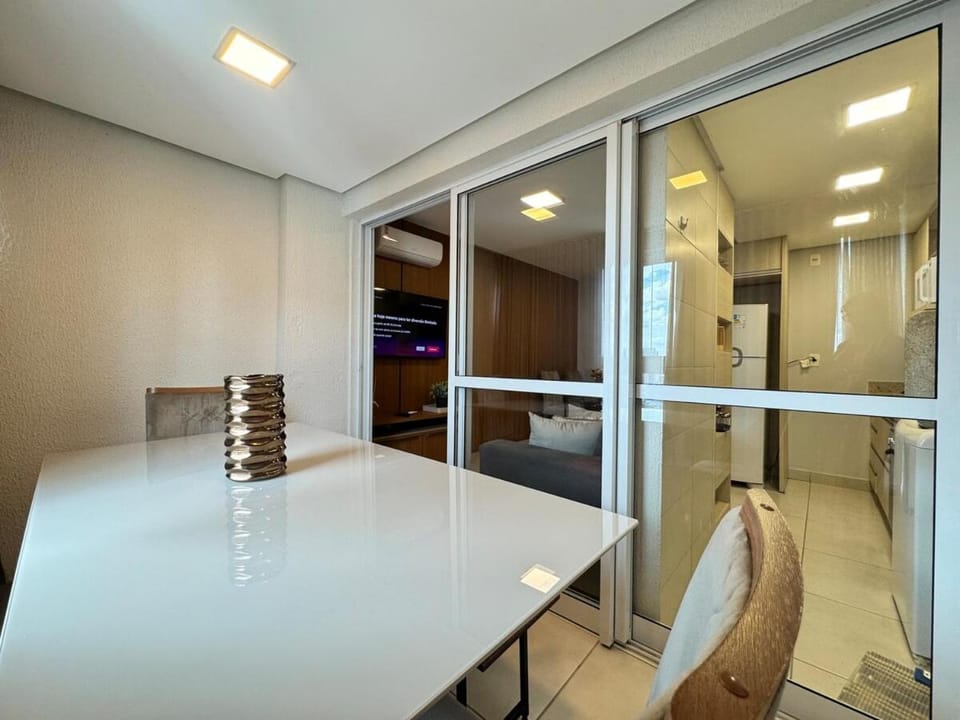 Luxo no Marista Varanda e Churrasqueira a carvão Apartment in Goiania