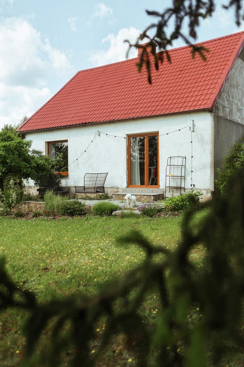Property building, Garden, Garden view