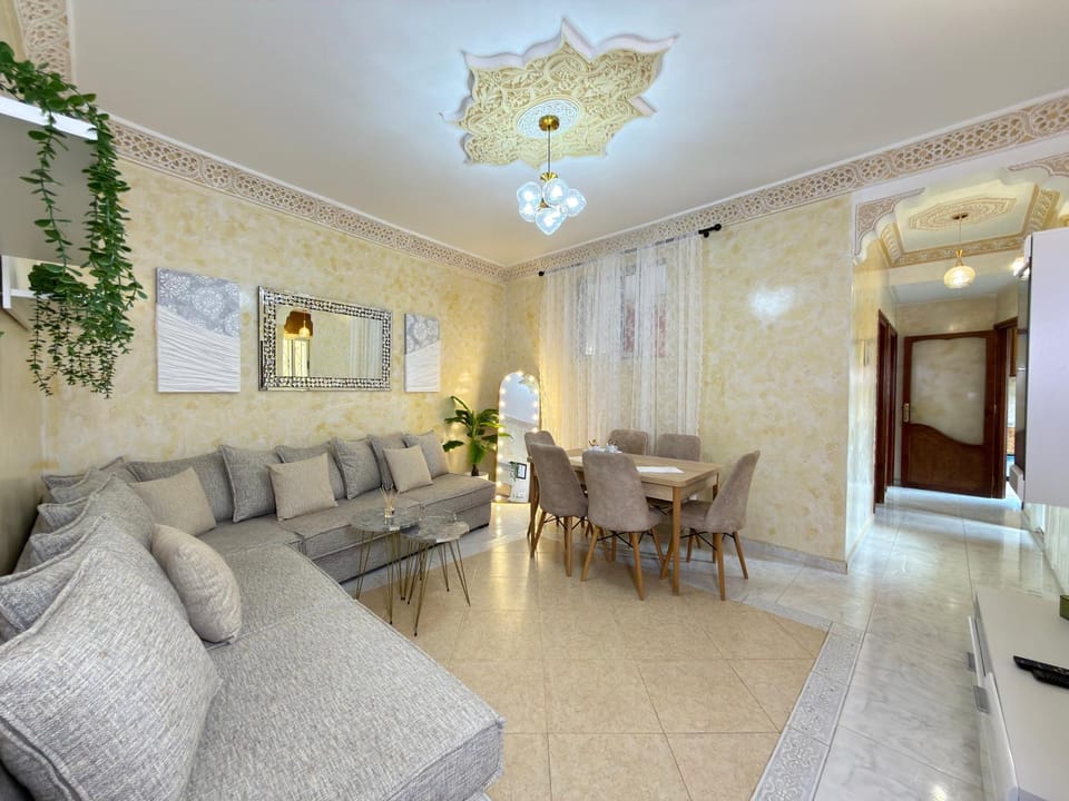 5min drive from City Center Cozy Apt with Balcony N20 Apartment in Tangier