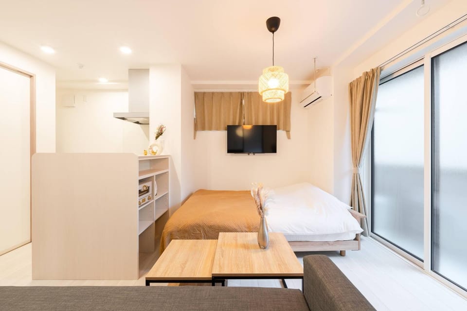 Bed, TV and multimedia, Kitchen or kitchenette