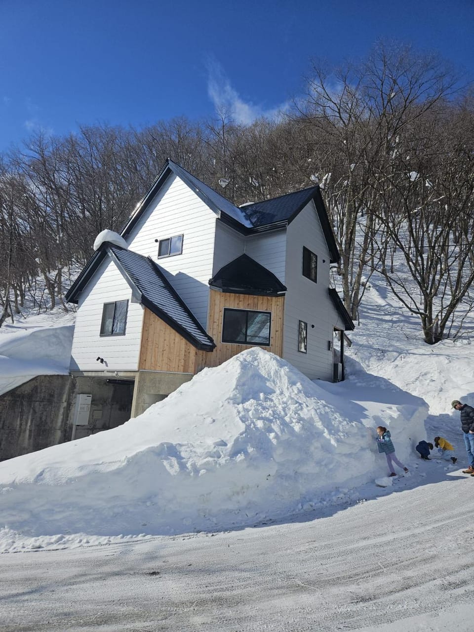 Property building, Winter